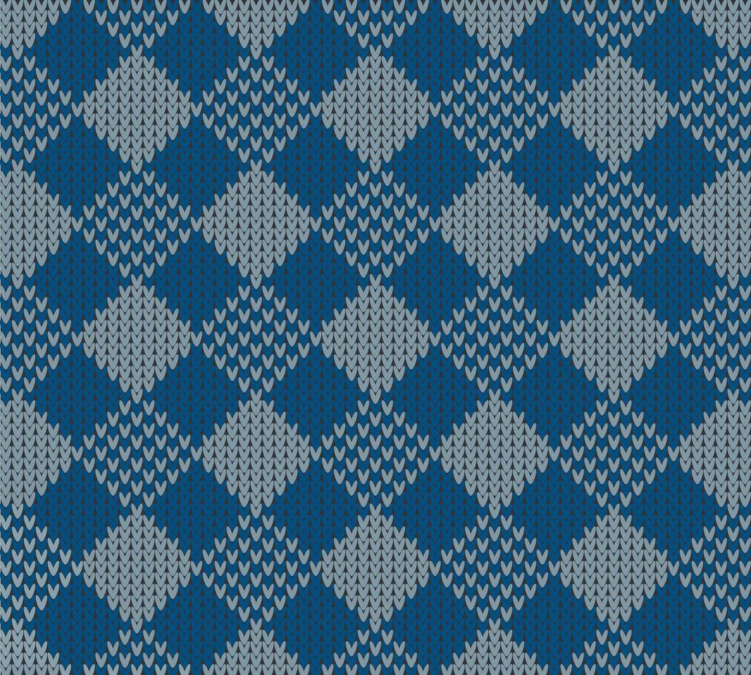 Clásico jacquard geométrico patrón, genial diseño para ninguna objetivo. tejido de punto concepto. jacquard prendas de punto vector