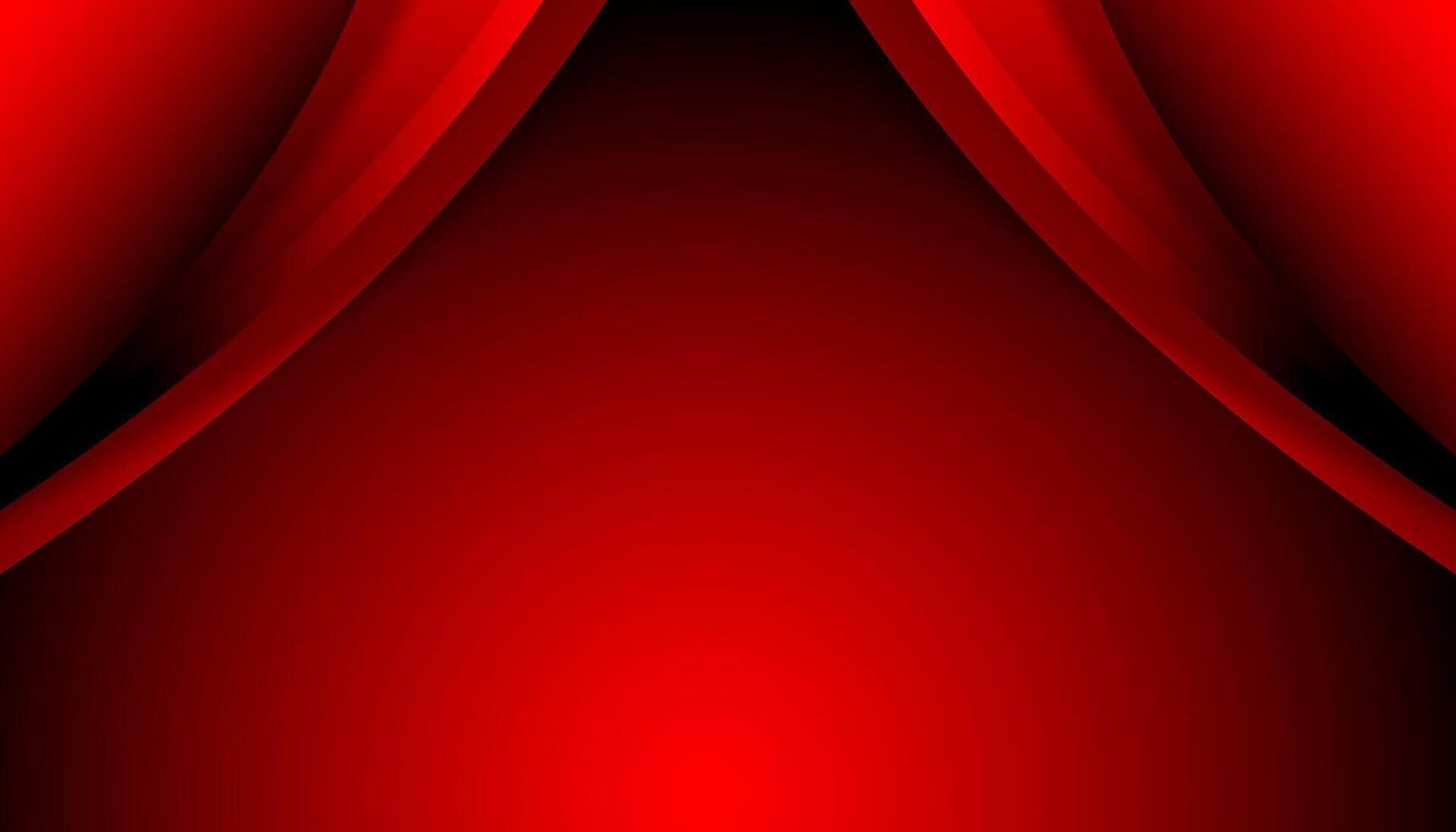 Elegant modern red abstract background vector