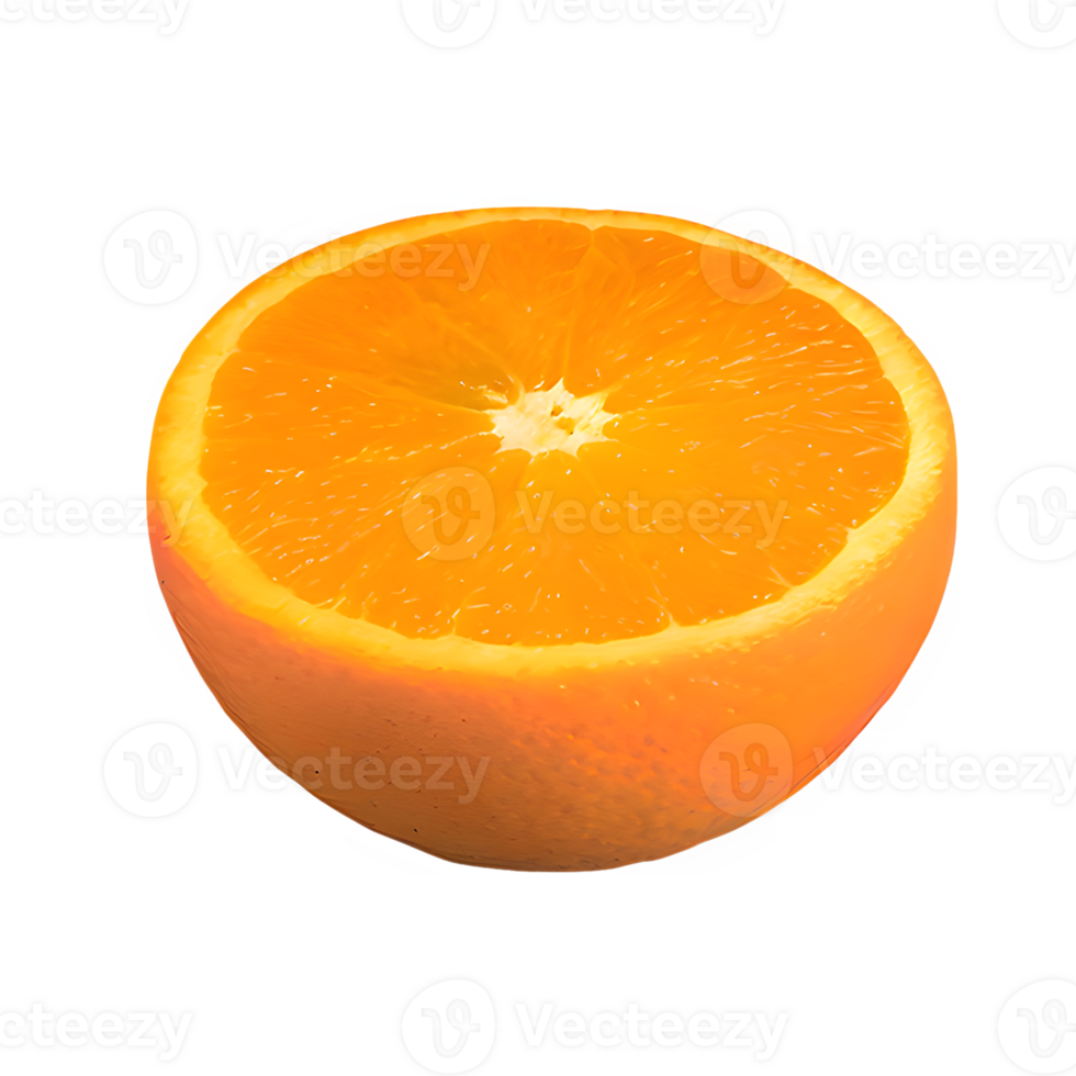 AI generated Fresh orange isolated on transparent background png