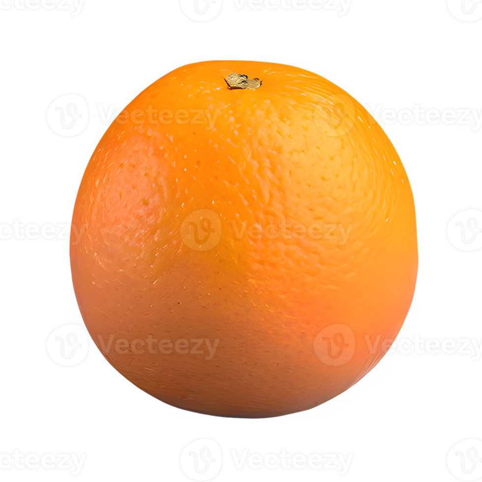 AI generated Fresh orange isolated on transparent background png