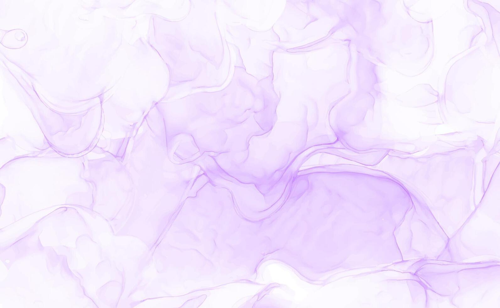 Light purple watercolor acrylic marble backgound vector