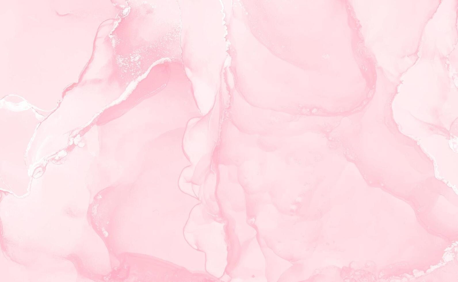 Light pink watercolor acrylic marble backgound vector