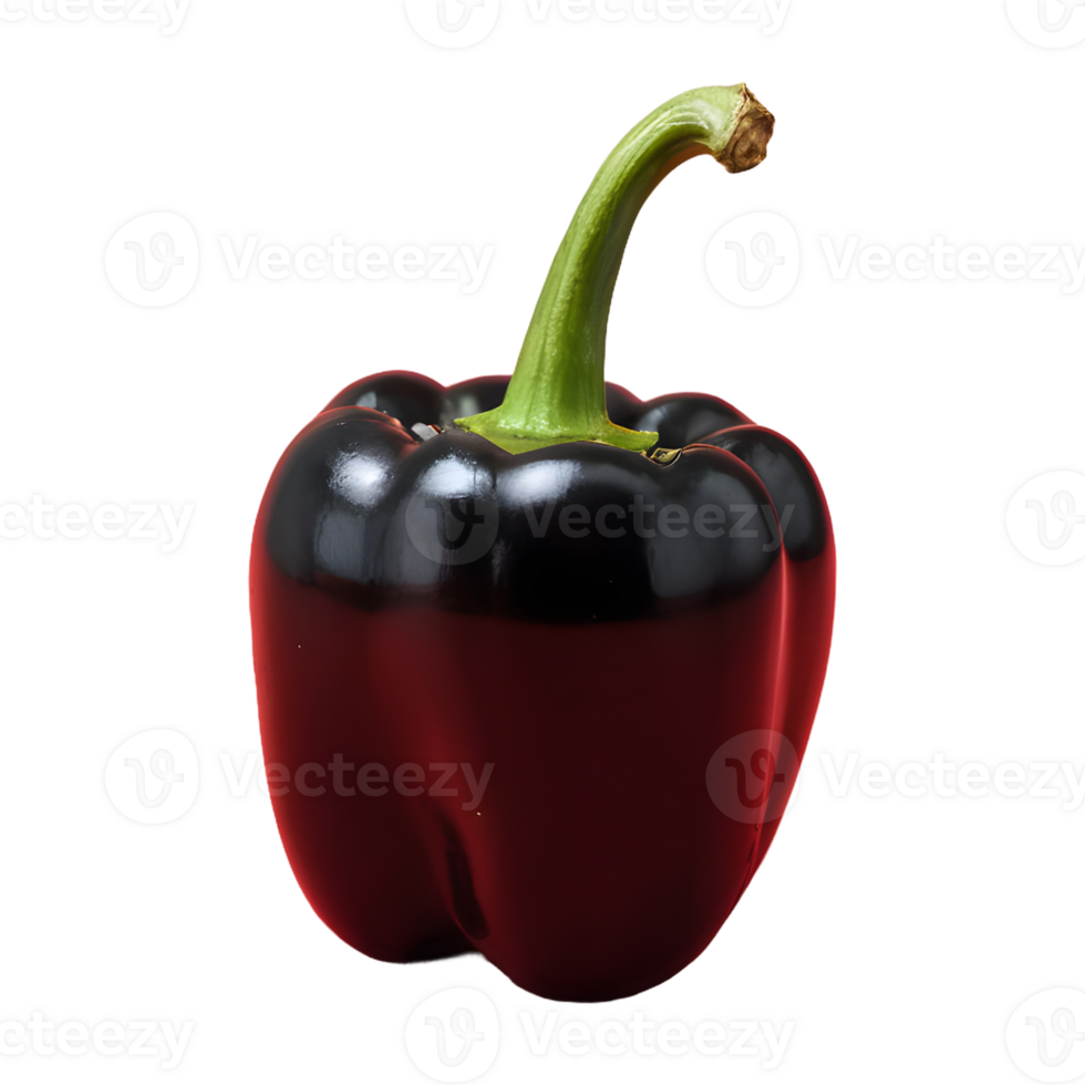 ai généré poivre cette est noir isolé png