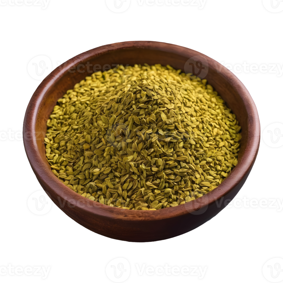 AI generated Indian ayurvedic medicine for blood sugar and hair damage control featuring fenugreek on a transparent background isolated png