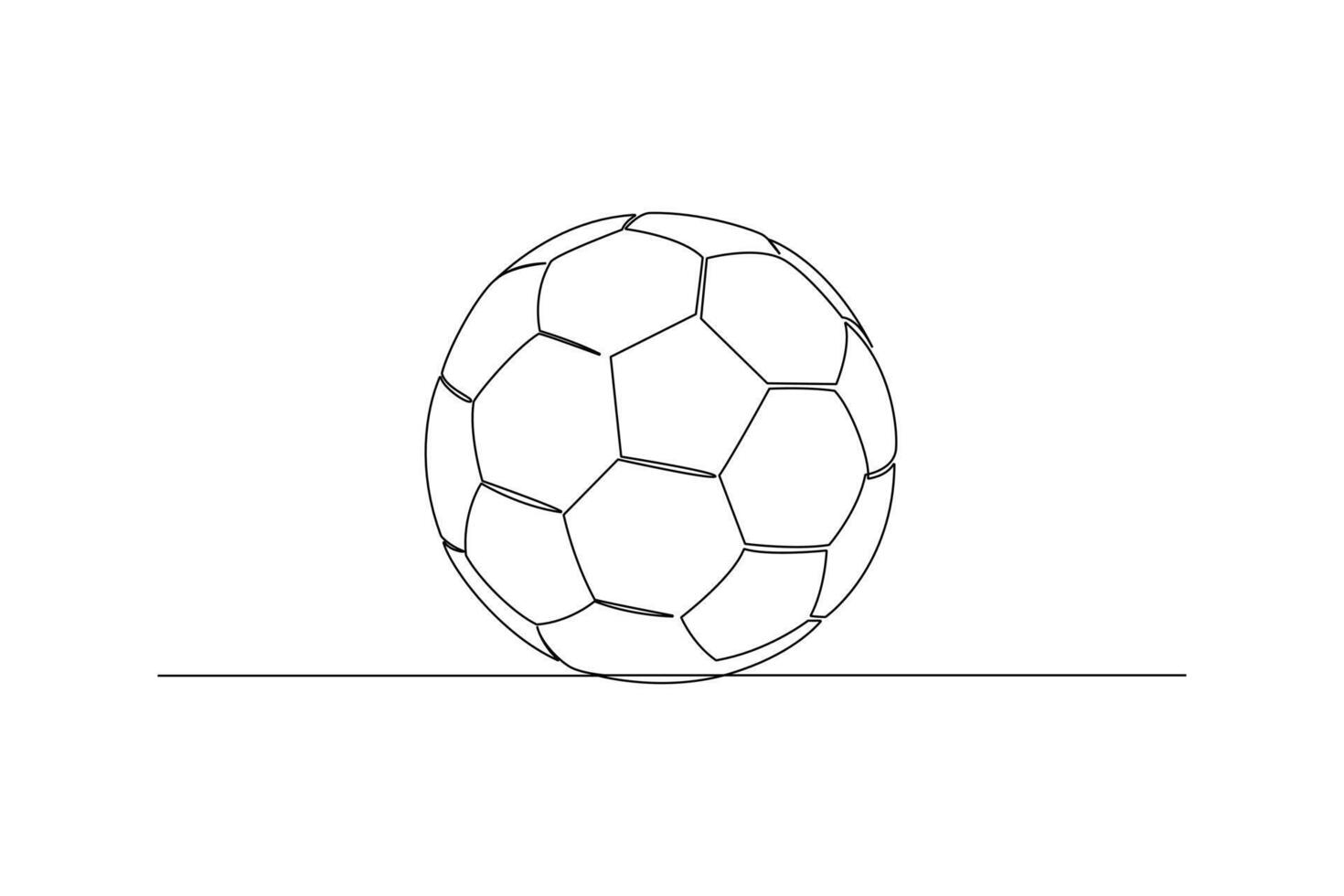 One continuous line drawing of Sports concept. Doodle vector illustration in simple linear style.