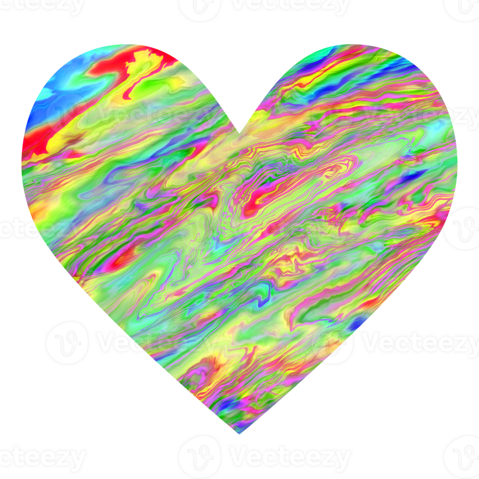 Blue shiny marble heart.Design for Valentines day png