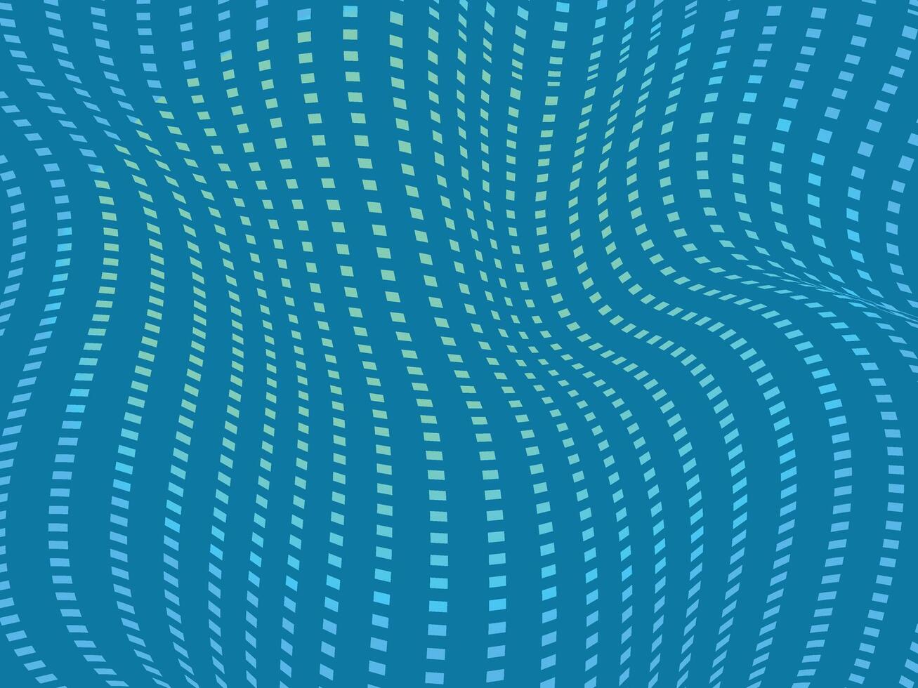Abstract blue sky wave background vector