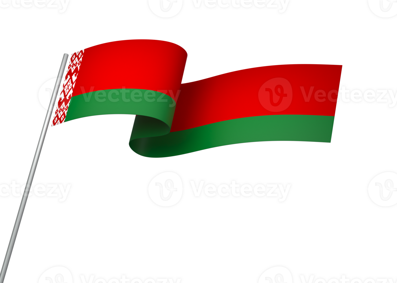 Belarus flag element design national independence day banner ribbon png