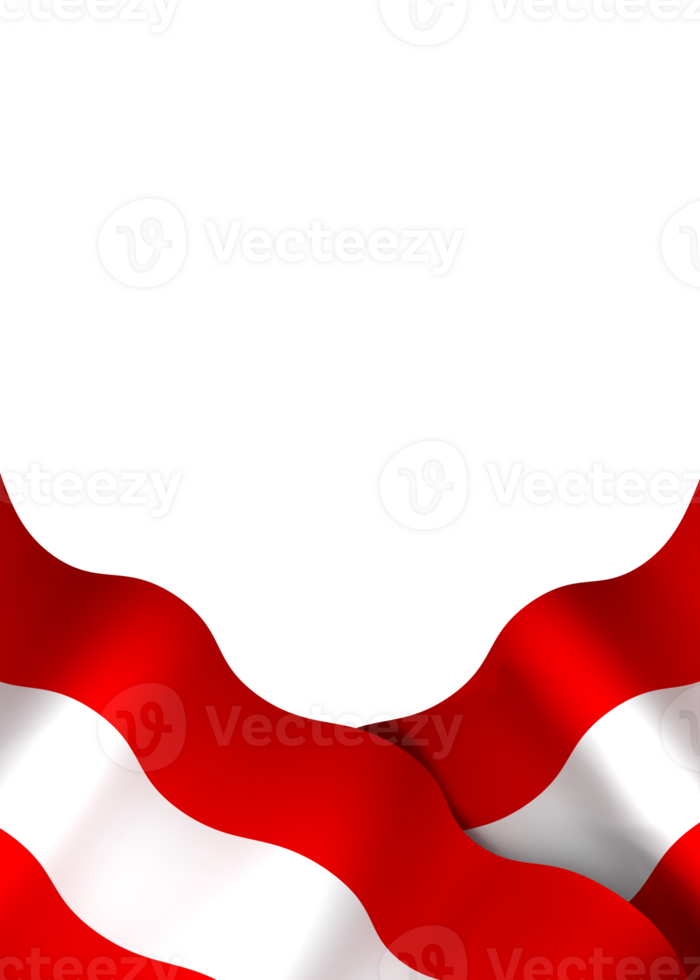 Austria flag element design national independence day banner ribbon png