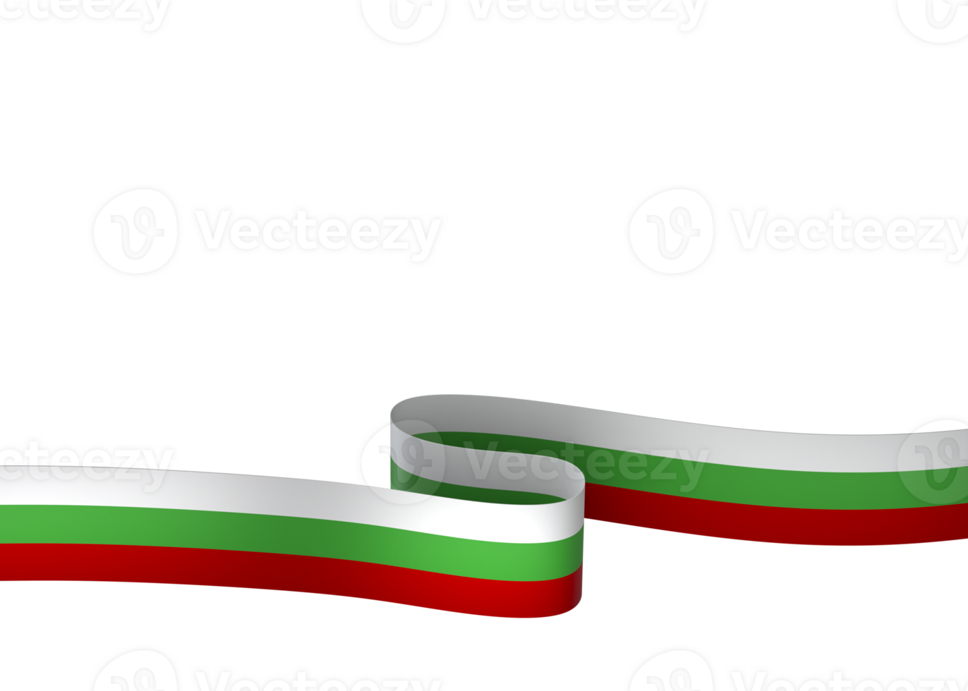 Bulgaria flag element design national independence day banner ribbon png