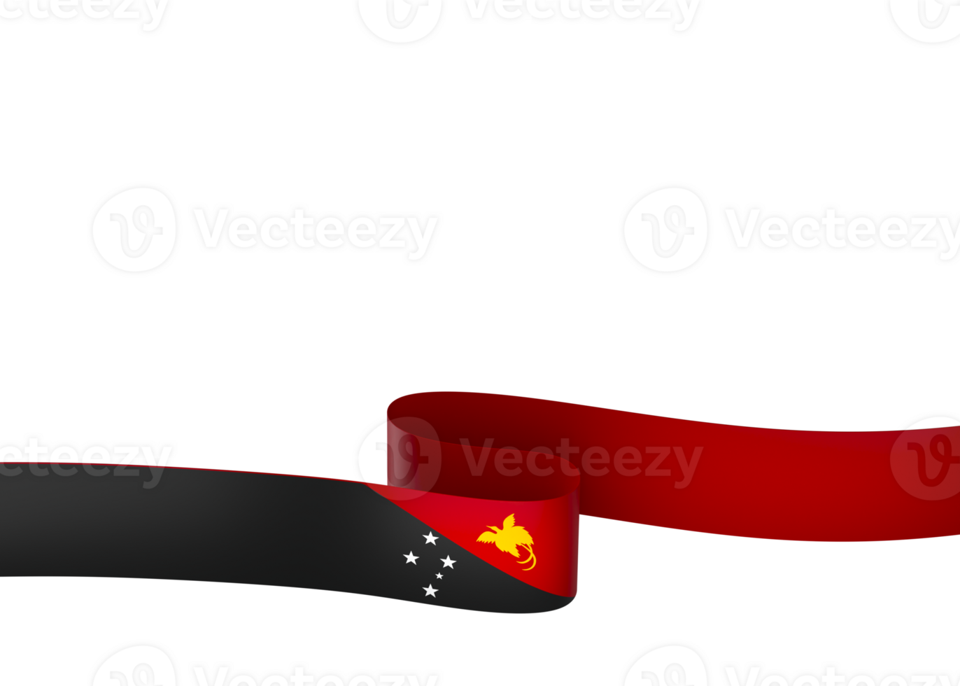 Papua Neu Guinea Flagge Element Design National Unabhängigkeit Tag Banner Band png