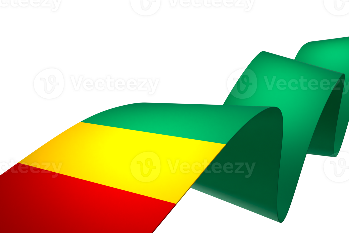 Guinea vlag element ontwerp nationaal onafhankelijkheid dag banier lint PNG