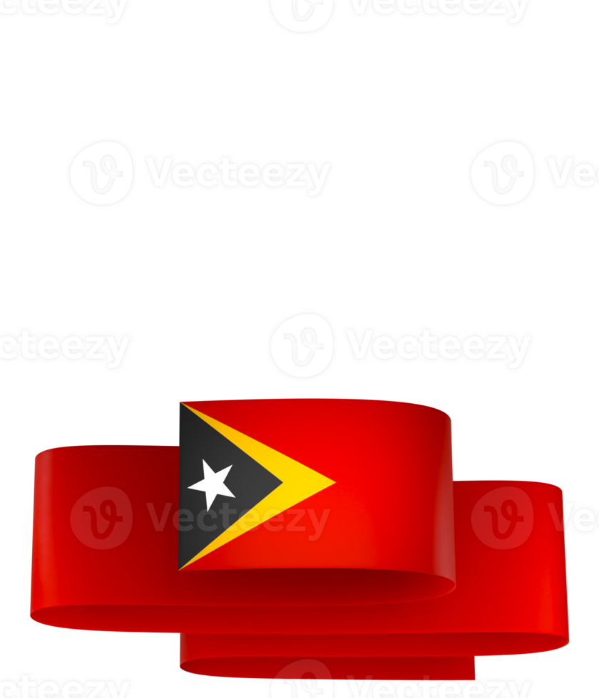 leste timor timor leste bandeira elemento Projeto nacional independência dia bandeira fita png