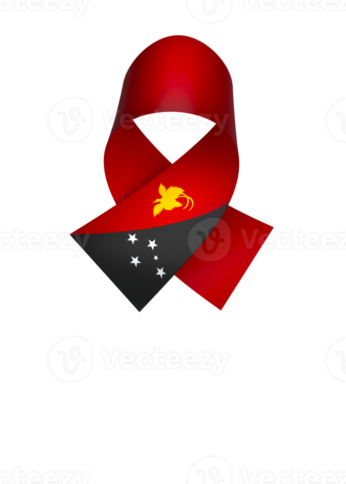 papua Novo Guiné bandeira elemento Projeto nacional independência dia bandeira fita png