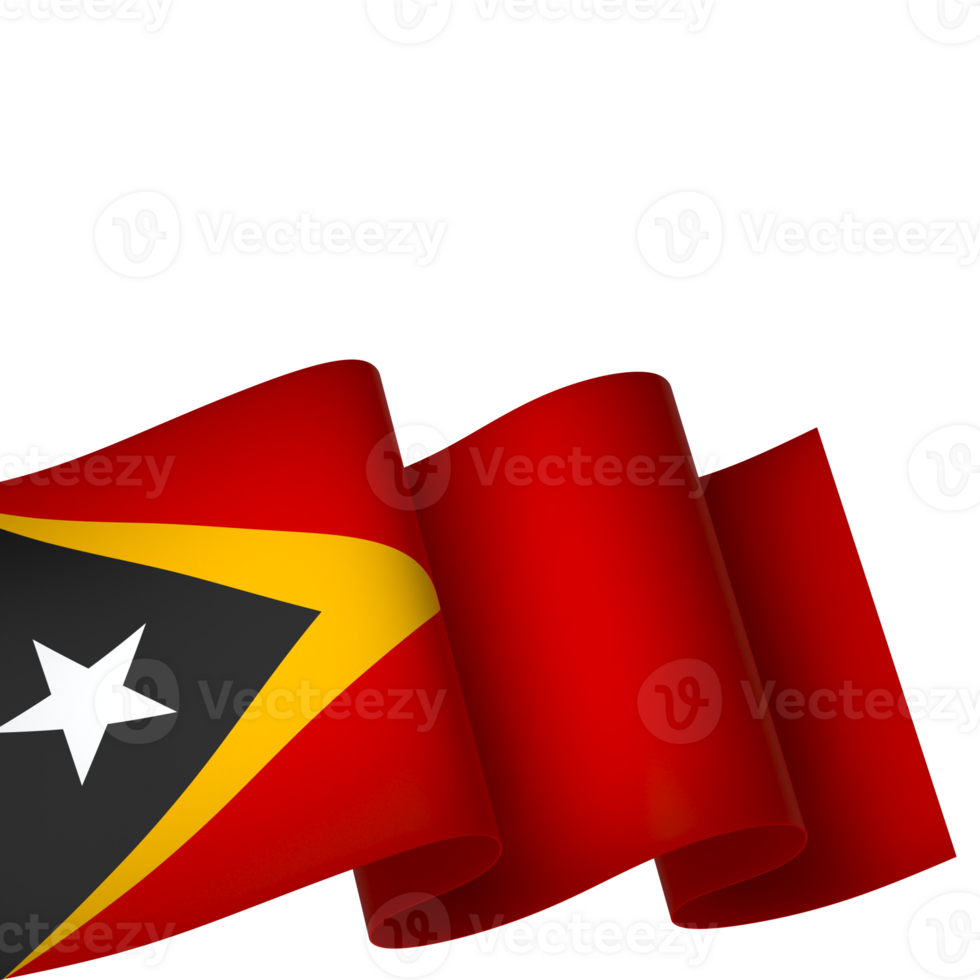 Osten Timor Timor leste Flagge Element Design National Unabhängigkeit Tag Banner Band png