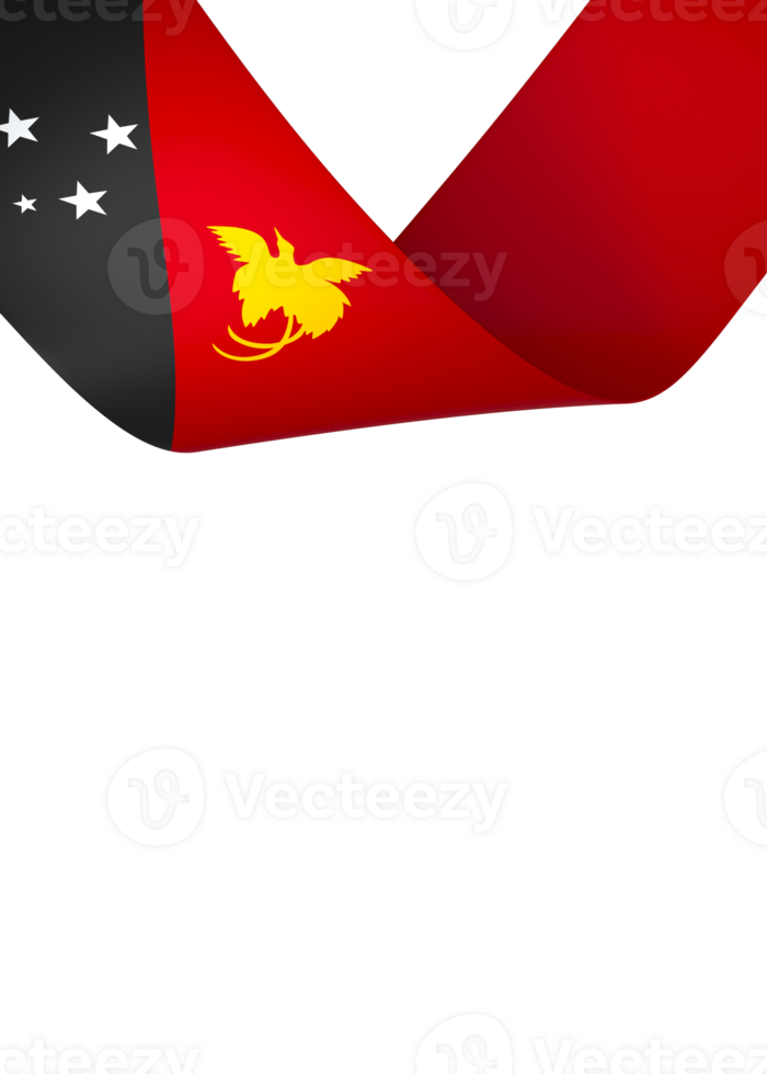 Papoea nieuw Guinea vlag element ontwerp nationaal onafhankelijkheid dag banier lint PNG