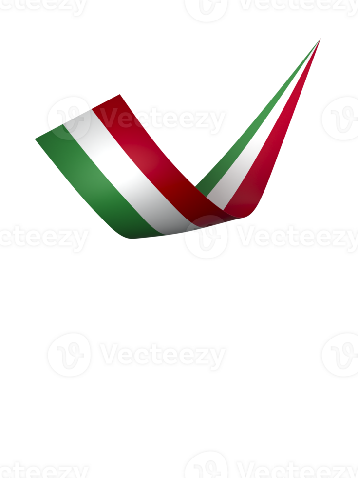Ungheria bandiera elemento design nazionale indipendenza giorno bandiera nastro png