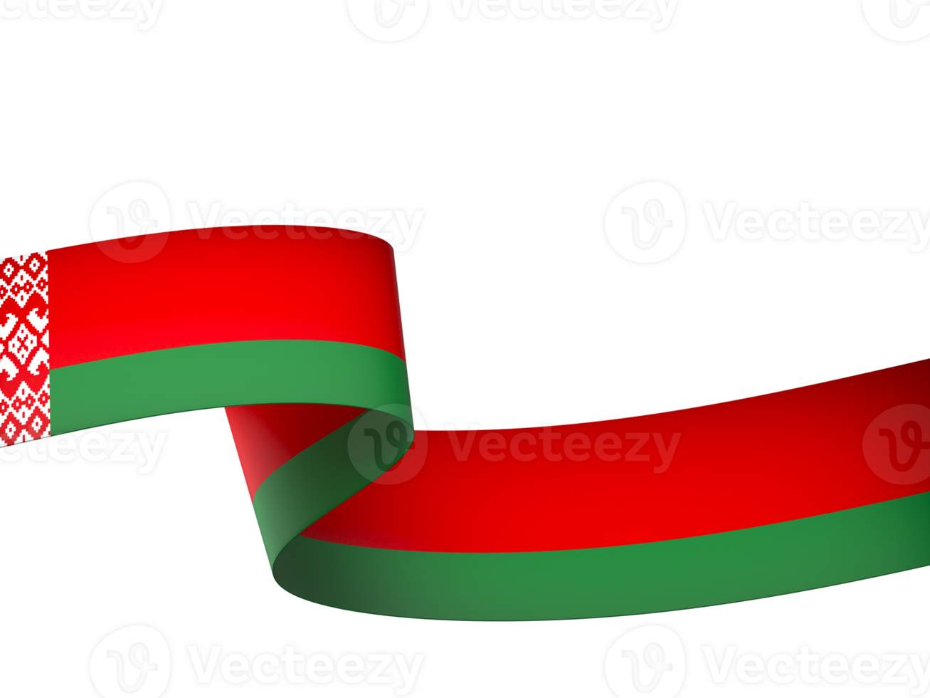 Belarus flag element design national independence day banner ribbon png