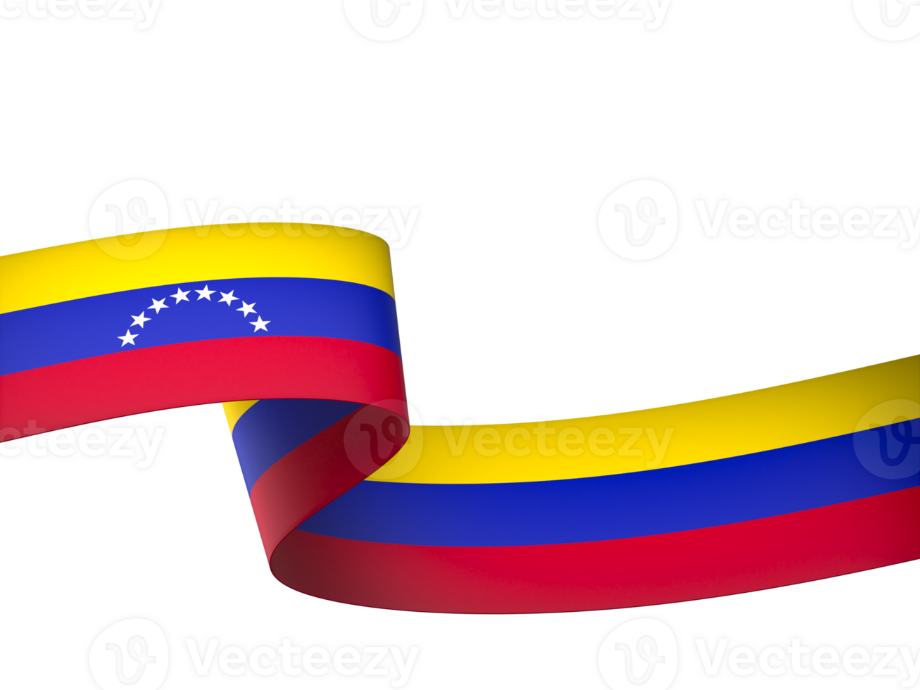 Venezuela drapeau élément conception nationale indépendance journée bannière ruban png