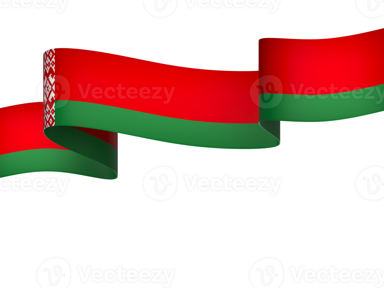 Belarus flag element design national independence day banner ribbon png