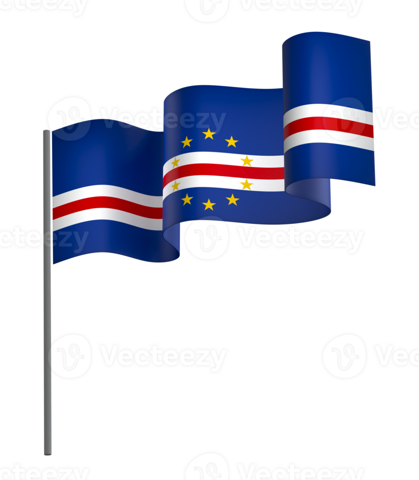 cabo verde vlag element ontwerp nationaal onafhankelijkheid dag banier lint PNG