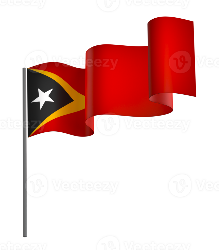 East Timor Timor Leste flag element design national independence day banner ribbon png
