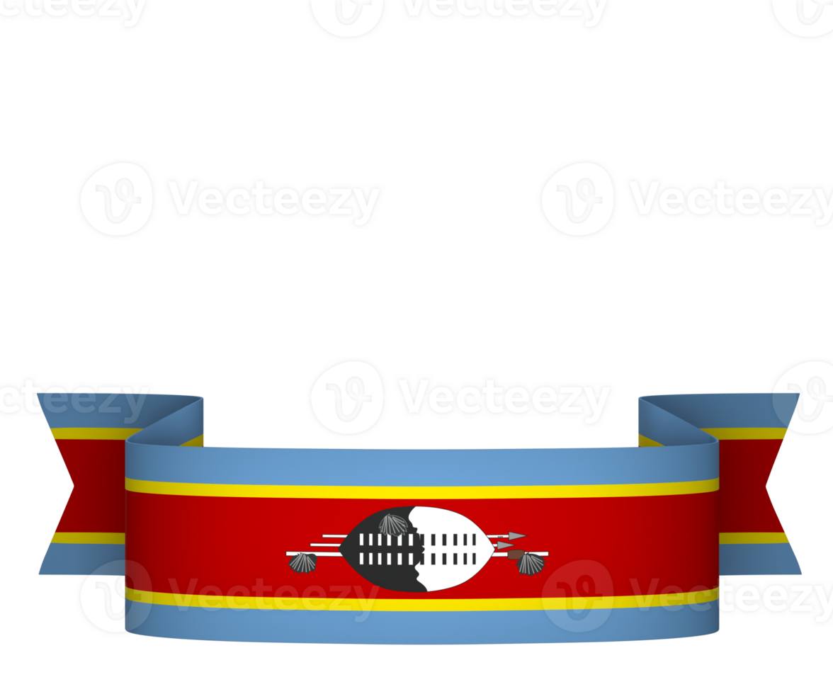 eswatini bandera elemento diseño nacional independencia día bandera cinta png