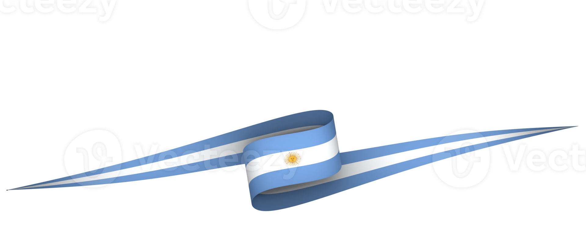 argentina bandera elemento diseño nacional independencia día bandera cinta png
