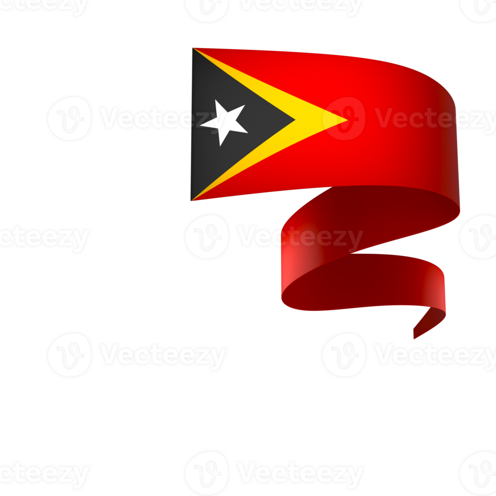 East Timor Timor Leste flag element design national independence day banner ribbon png