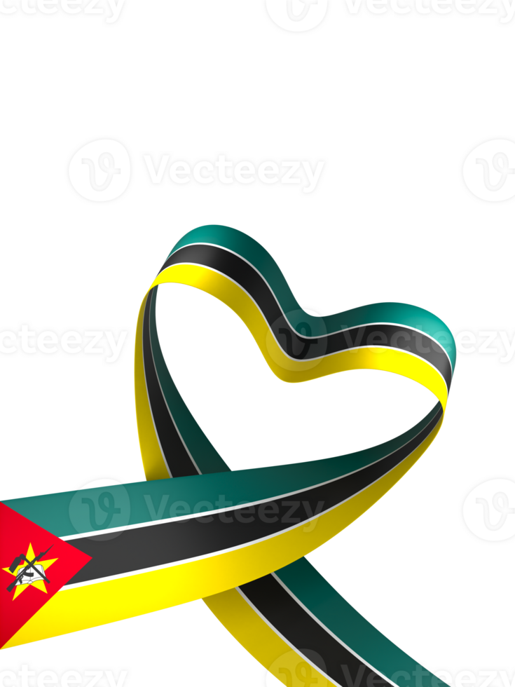 moçambique flagga element design nationell oberoende dag baner band png