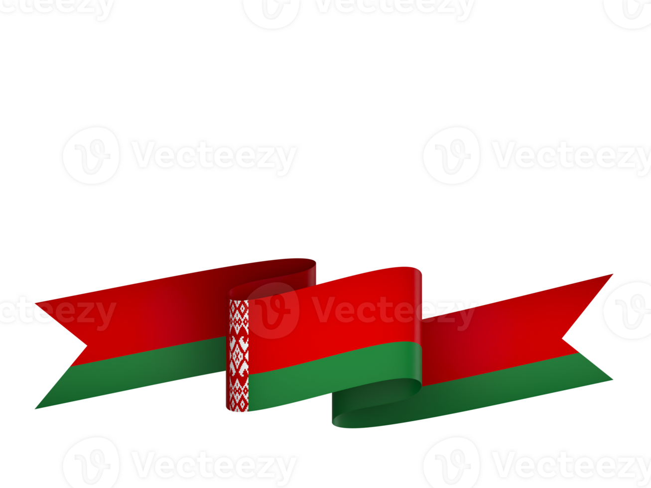 Belarus flag element design national independence day banner ribbon png