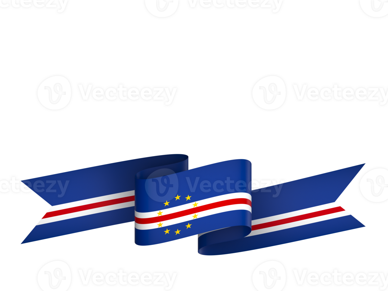 cabo verde vlag element ontwerp nationaal onafhankelijkheid dag banier lint PNG