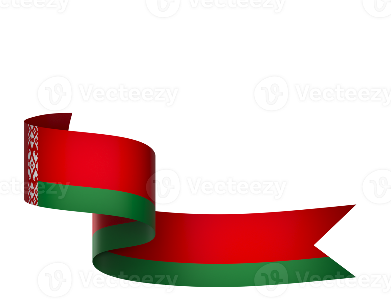Belarus flag element design national independence day banner ribbon png