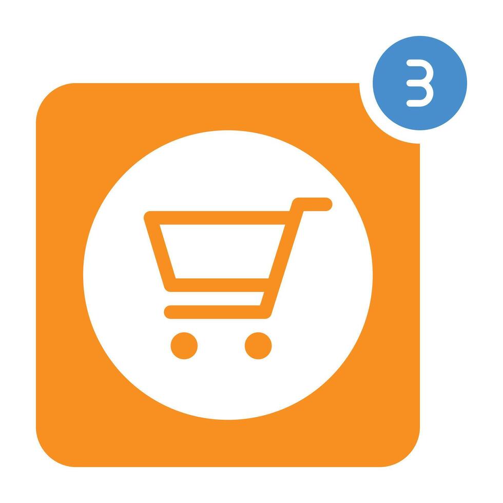 Add to Shopping Cart Icon - E-commerce and Online Shopping vector