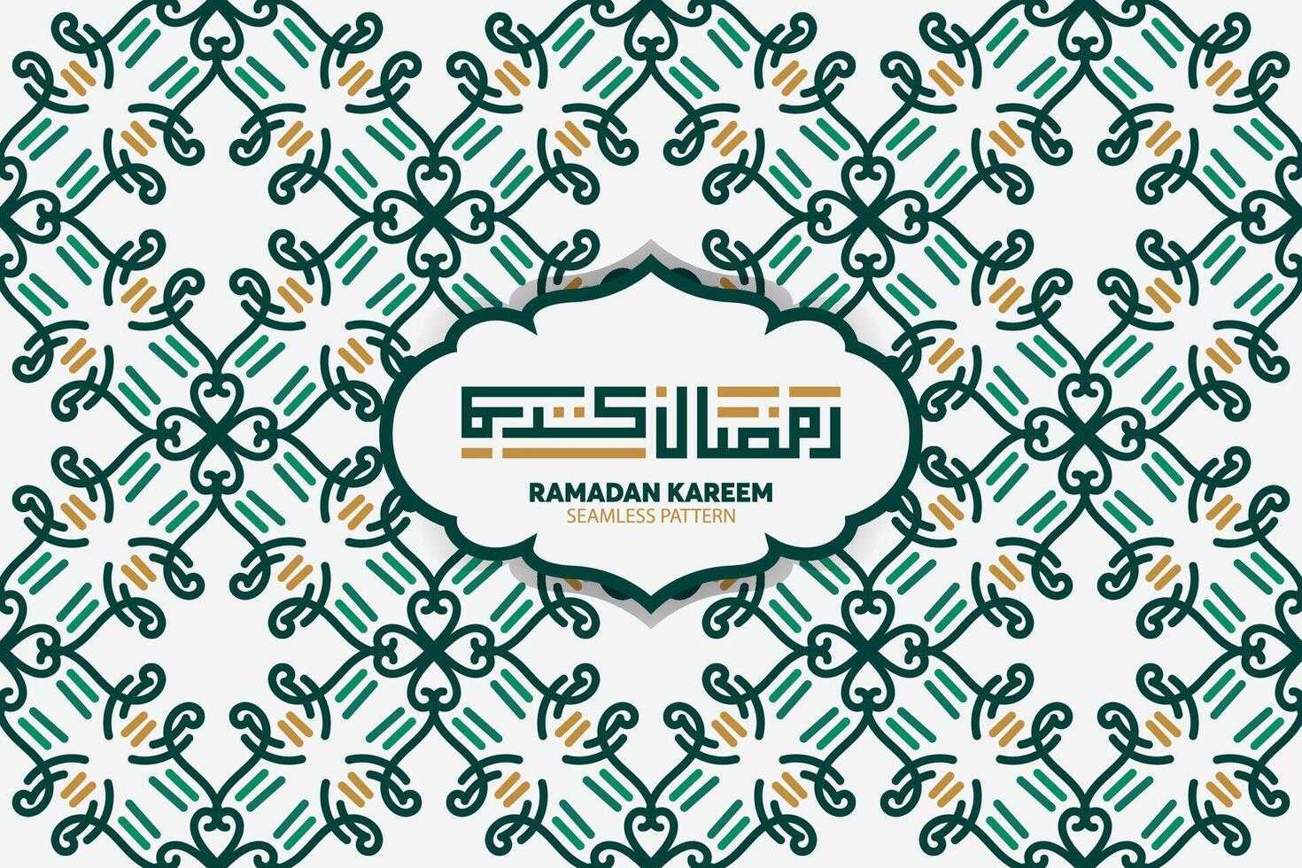 Ramadan Kareem. Islamic greeting card template with ramadan for wallpaper design. Poster, media banner. vector