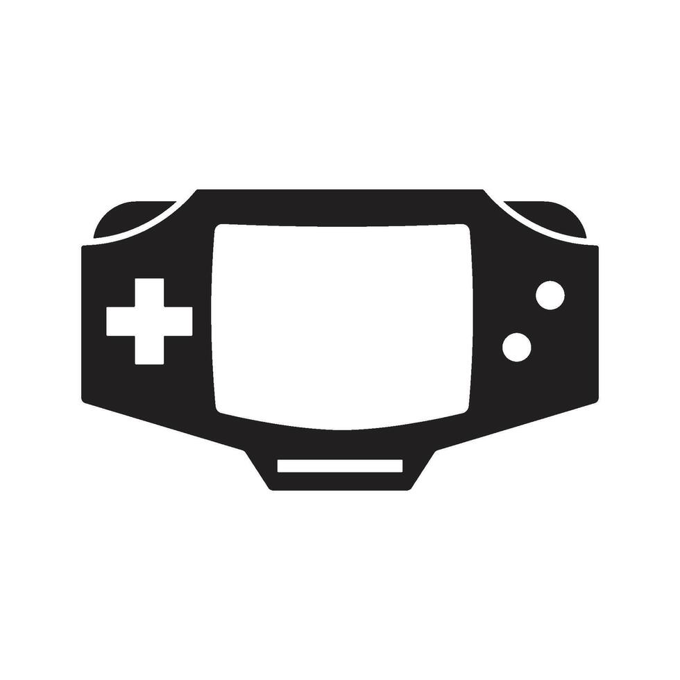 gameboy icon vector