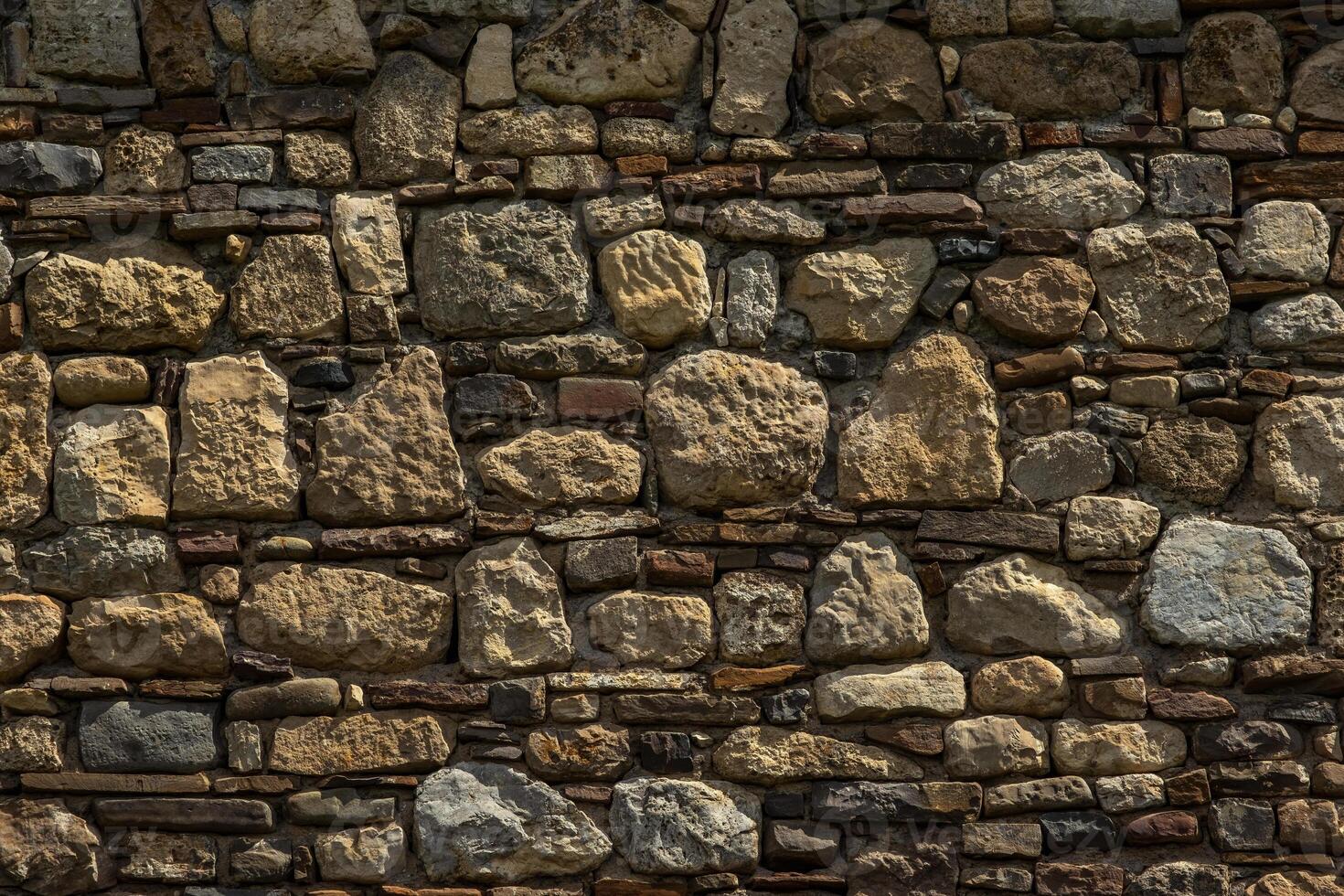 old stone and brick wall background photo