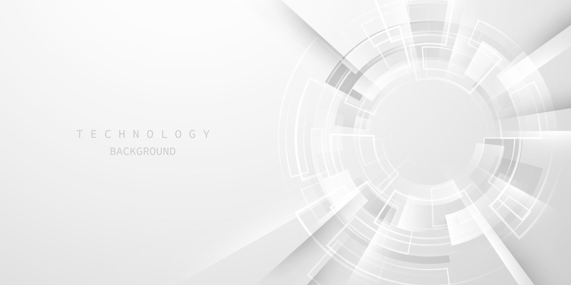 white abstract technology background modern design vector illustration