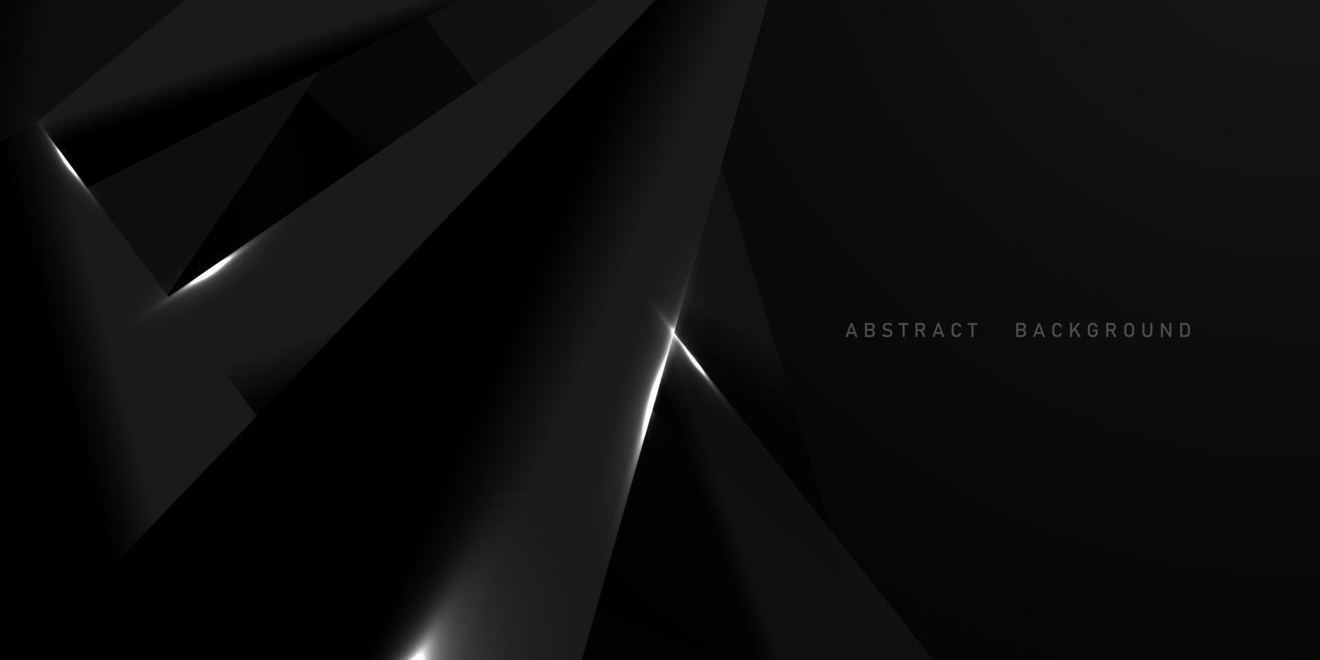 Abstract black background with elegant vector illustration.