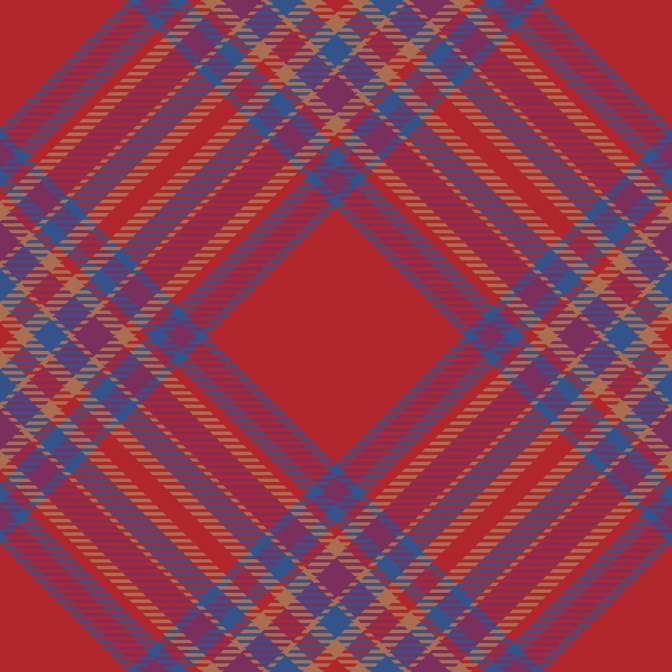 Plaid pattern vector. Check fabric texture. Seamless textile design for clothes, paper print. vector