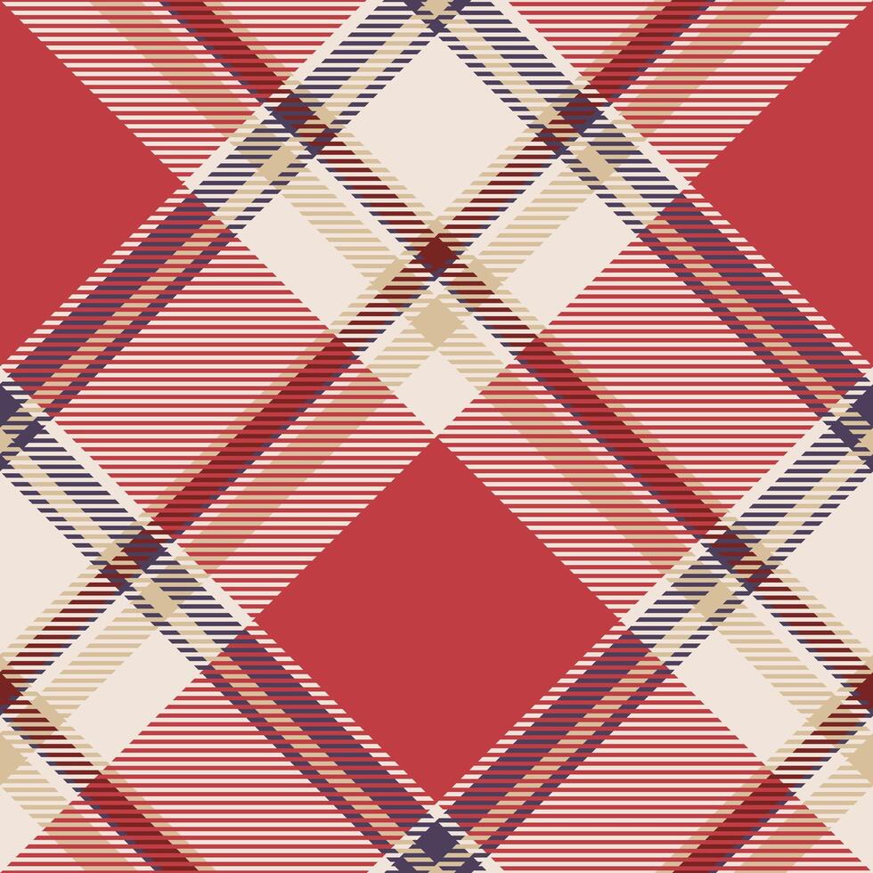 Plaid pattern vector. Check fabric texture. Seamless textile design for clothes, paper print. vector