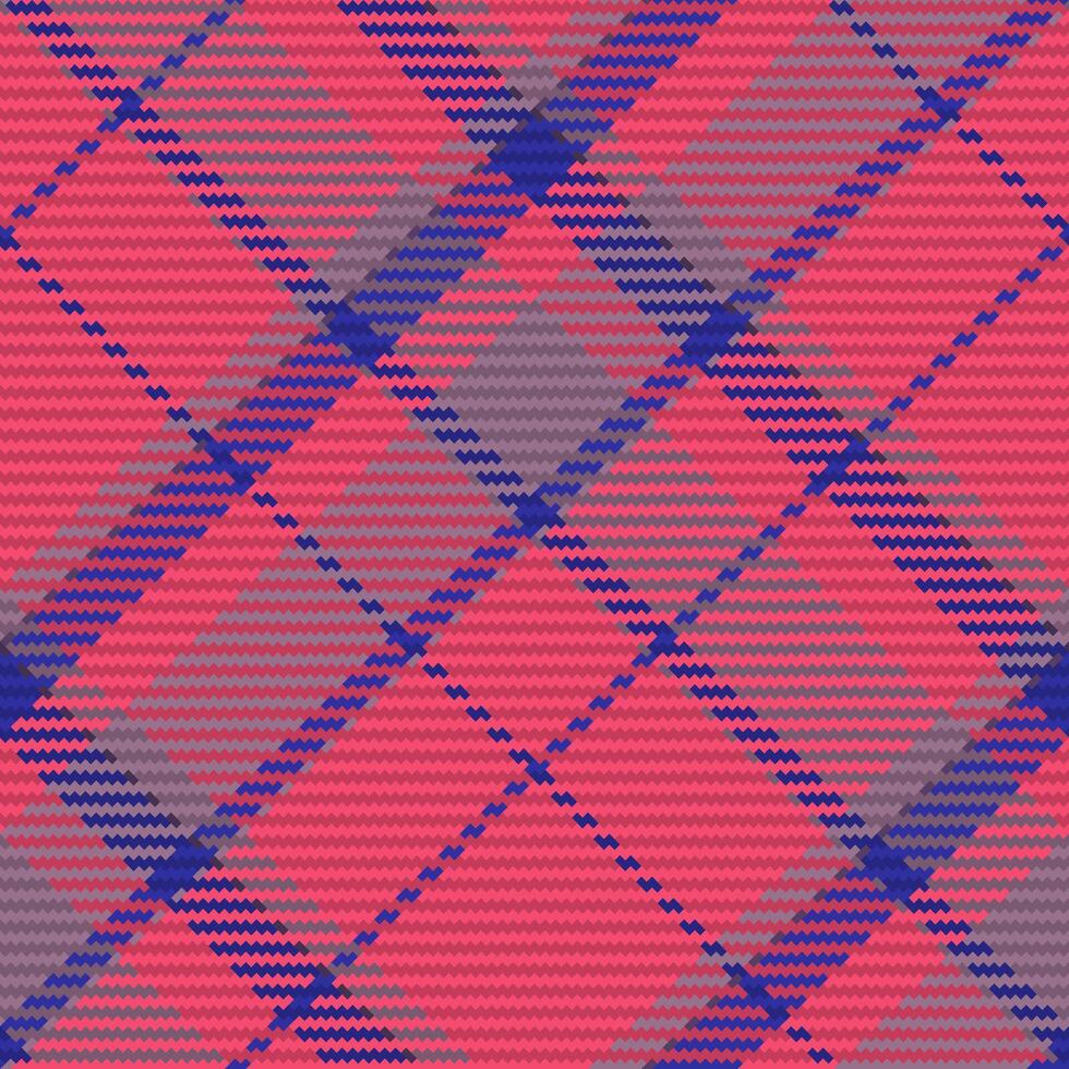 Seamless pattern of scottish tartan plaid. Repeatable background with check fabric texture. Vector backdrop striped textile print.