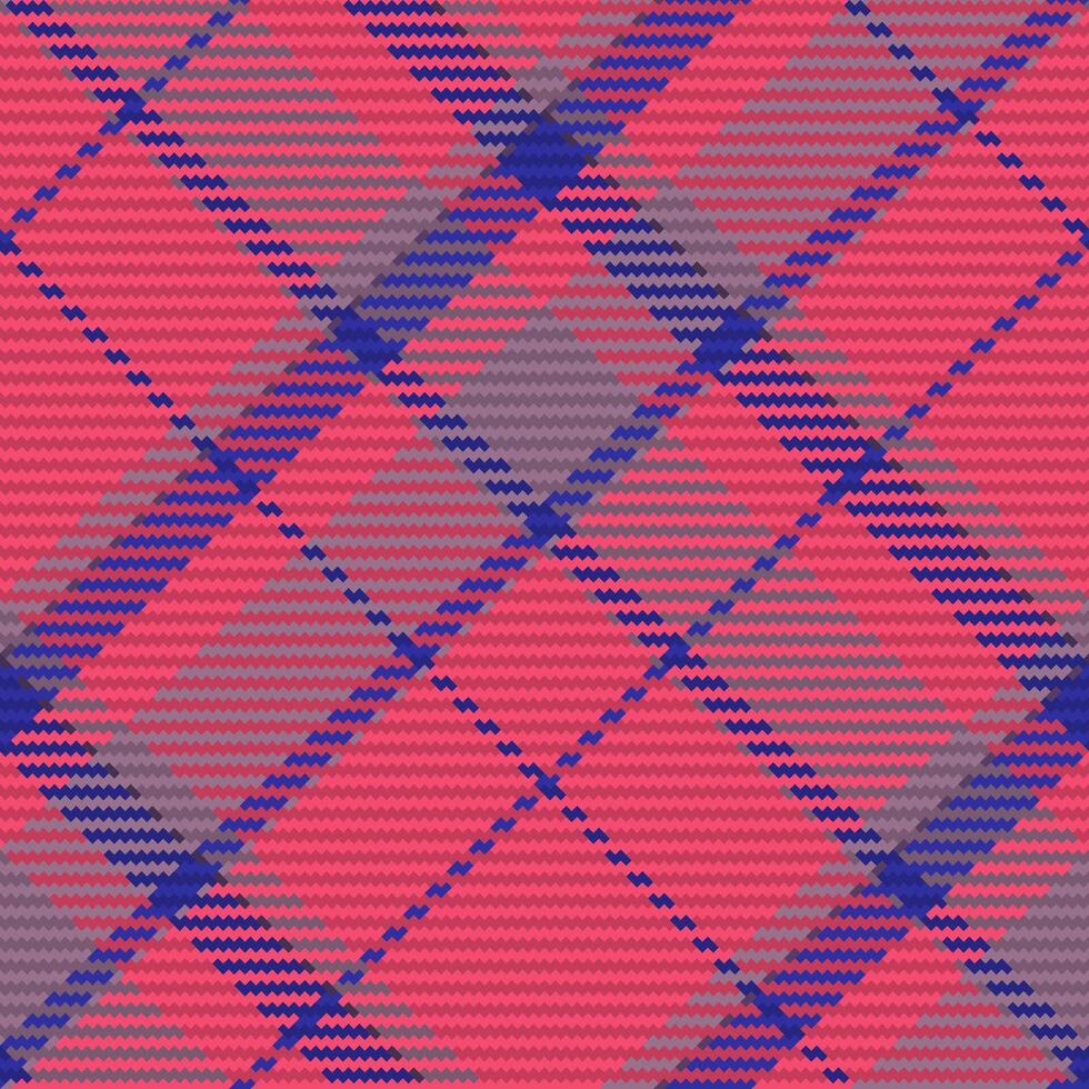 Seamless pattern of scottish tartan plaid. Repeatable background with check fabric texture. Vector backdrop striped textile print.