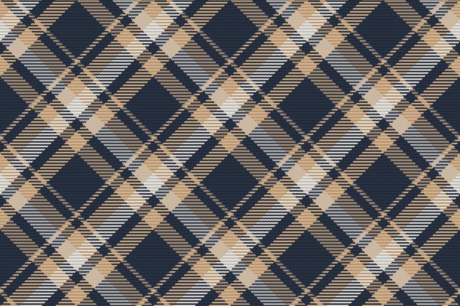 Seamless pattern of scottish tartan plaid. Repeatable background with check fabric texture. Vector backdrop striped textile print.