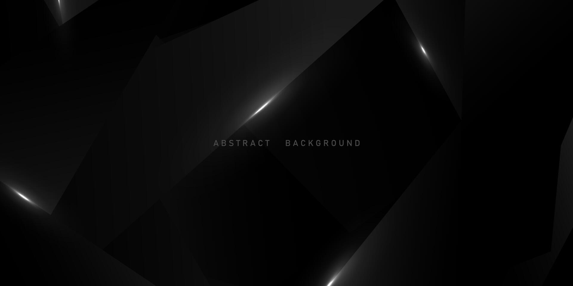 Abstract black background with elegant vector illustration.