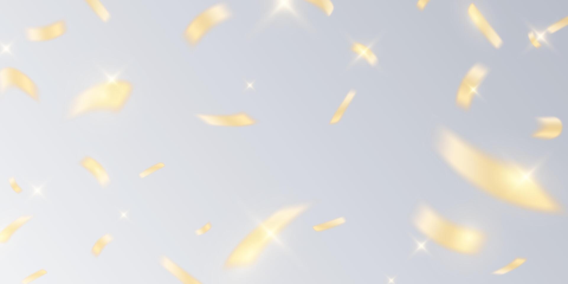 colorful light confetti background For decorating joyful festivals Vector illustration