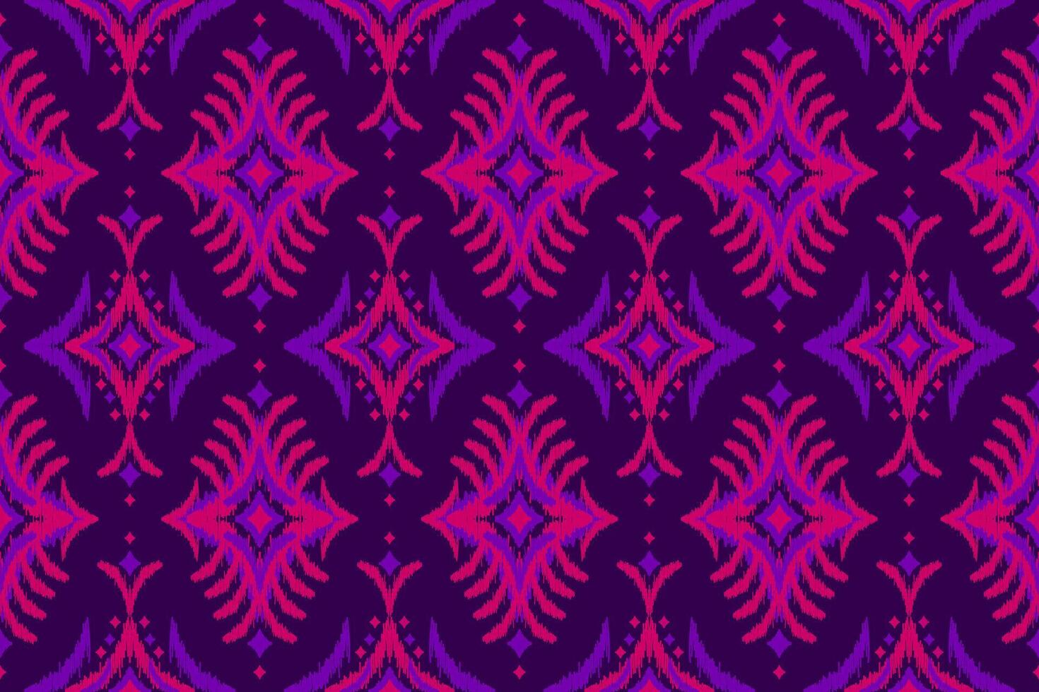 hermoso arte de patrón tribal étnico. patrón sin fisuras de ikat étnico. estilo americano y mexicano. vector