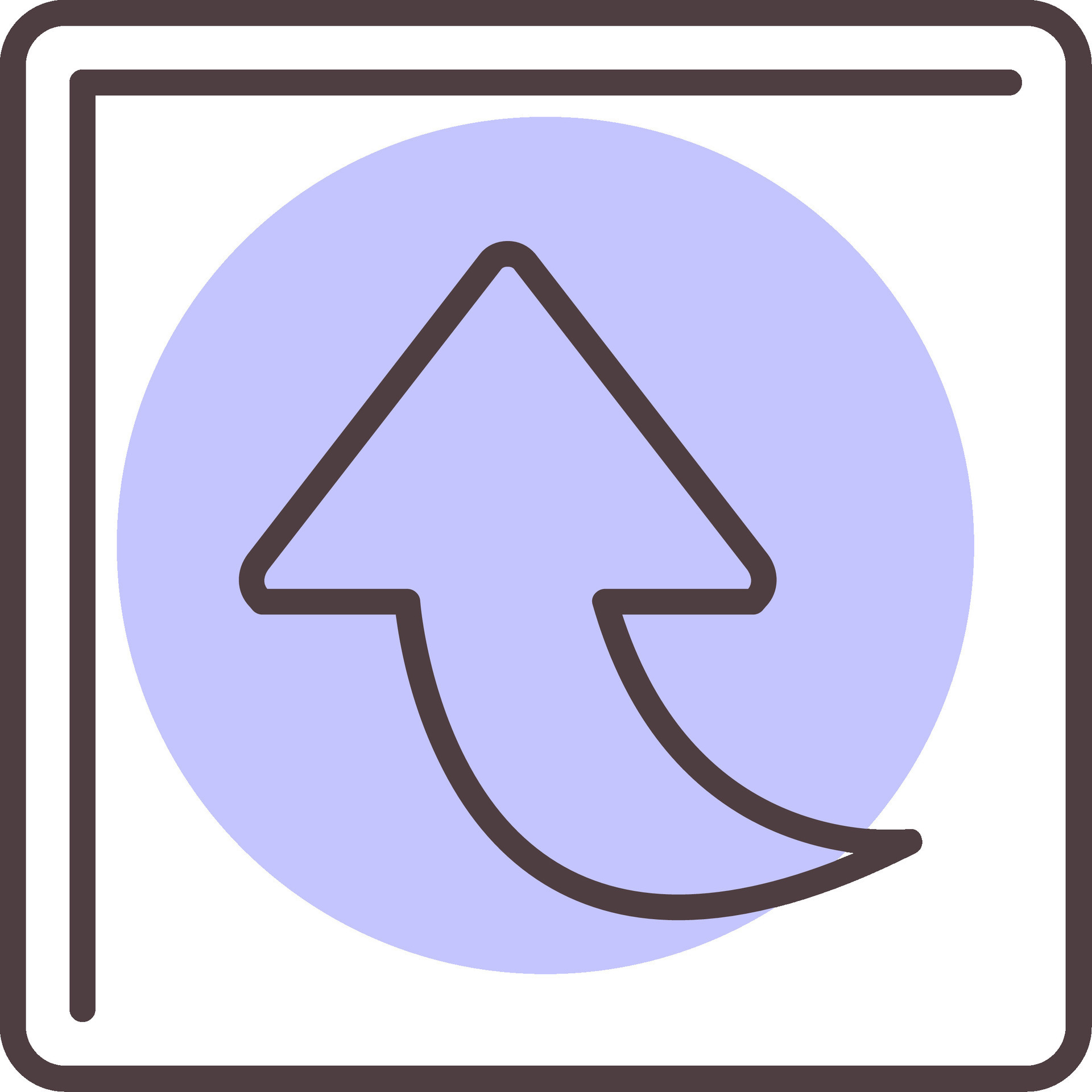 Image result for Going Up Line Icon