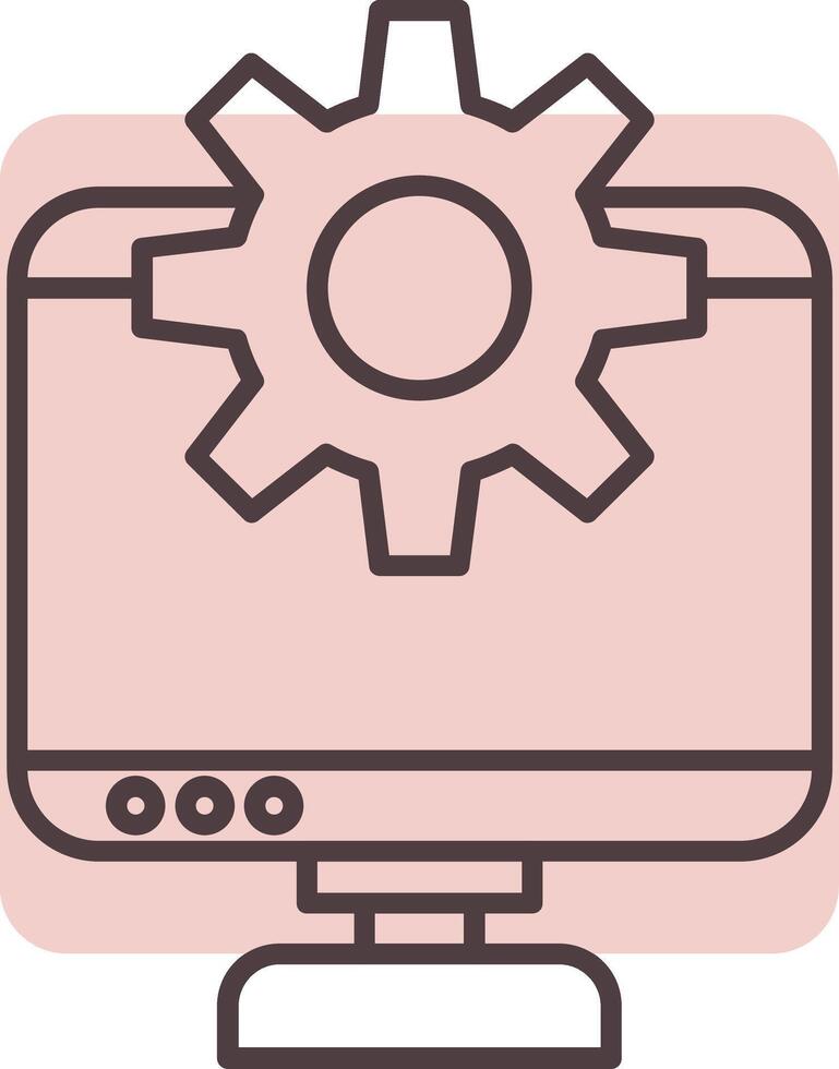 Development Line  Shape Colors Icon vector