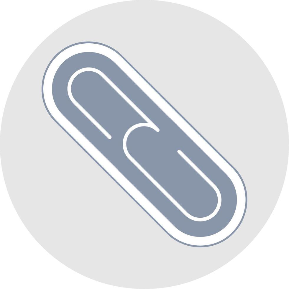 Backlink Glyph Multicolor Sticker Icon vector